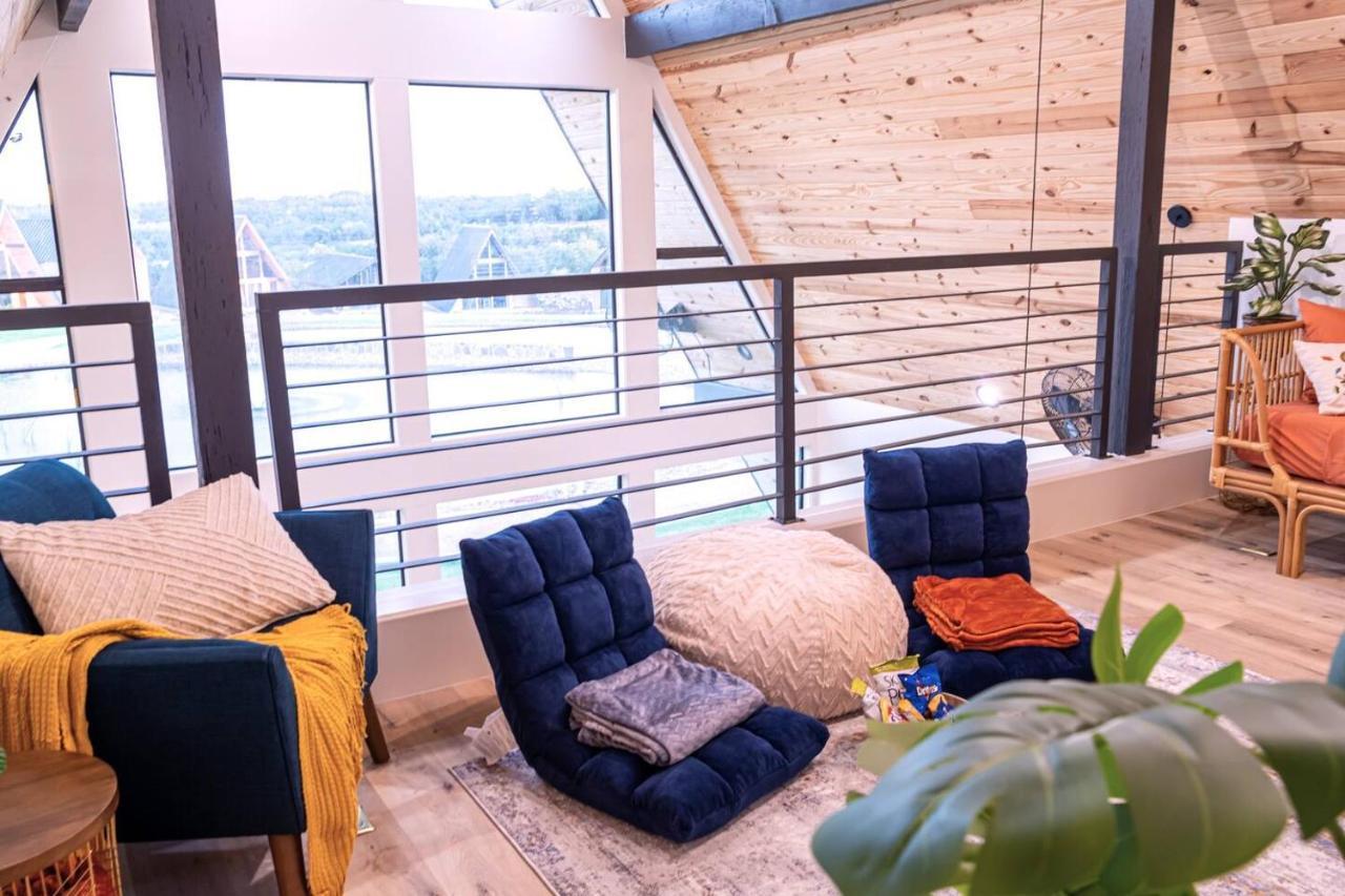 Gruene Daze Chalet - Stylish Aframe - Escape The Ordinary نيو بروانفيلز المظهر الخارجي الصورة